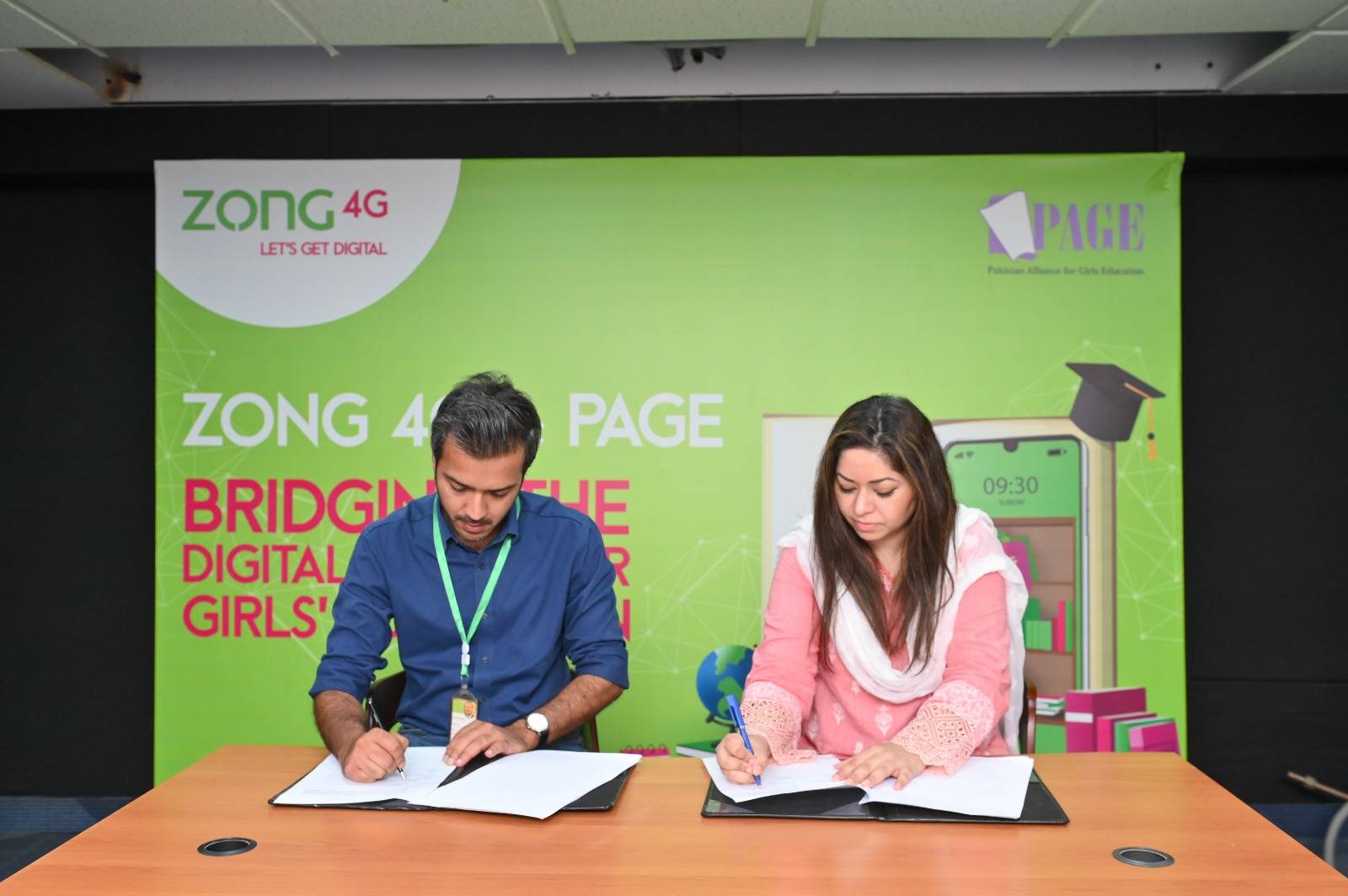 Zong 4G and PAGE Join Forces to Empower Girls' Education in Pakistan-1